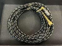 HiFiMAN Hybrid OFC Right Angled 3.5mm To 2x2.5mm Cable 2.0m With 6.3mm Adaptor - NEW OLD STOCK